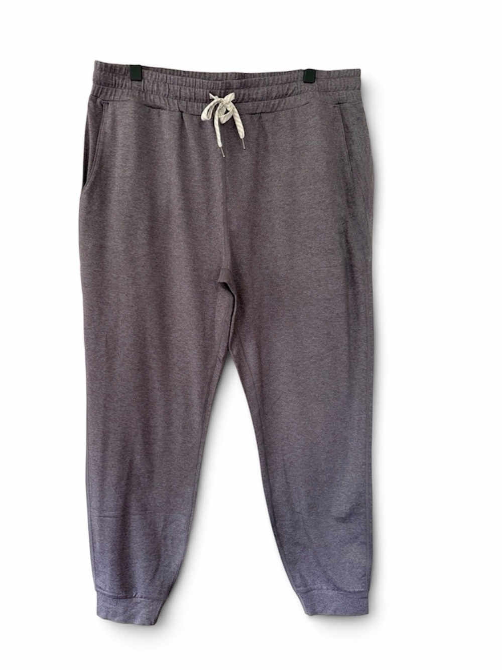 Vuori Performance Jogger pants Sawyer Heather XL - gray w purple undertones NWOT